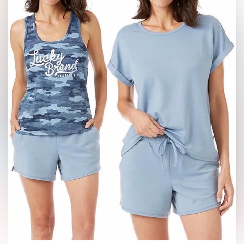 Lucky brand three-piece woman pajama set size XXL